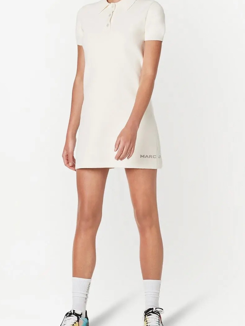 Marc Jacobs Cream Polo Mini Dress